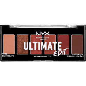 Тени для век NYX Professional Makeup Ultimate Edit Pet Shdw Pal 01 Warm Neutrals 6 Х 1.2 г (800897182571) лучшая модель в Черновцах