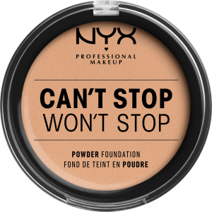 Пудра NYX Professional Makeup Can`t Stop Won`t Stop Full Coverage Powder Foundation 07 Natural 10.7 г (800897182847) ТОП в Чернівцях