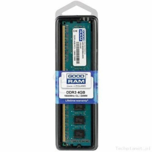 Модуль пам'яті для комп'ютера DDR3 4GB 1600 MHz GOODRAM (GR1600D364L11S/4G) ТОП в Чернівцях