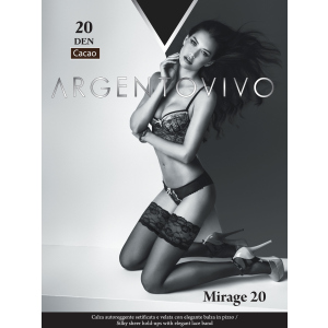 Чулки Argentovivo Mirage 20 Den 3/4 р Caramello (8051403068434) лучшая модель в Черновцах