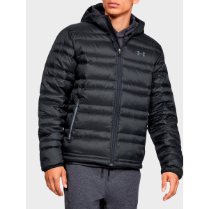 Куртка Under Armour Ua Armour Down Hooded Jkt 1342738-001 L Чорна (192810223431)